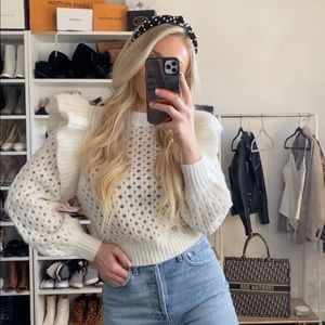 Lu Lus ivory sweater